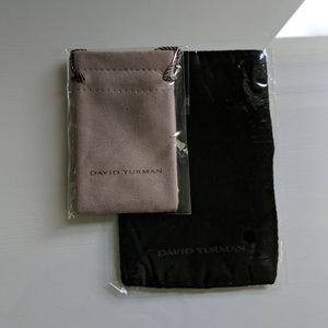 David Yurman small jewelry pouch & cleaning cloth
